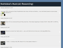 Tablet Screenshot of koshdukaimusicreason.blogspot.com