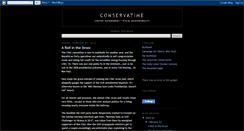 Desktop Screenshot of conservatime.blogspot.com