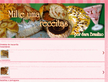 Tablet Screenshot of mileumareceitas.blogspot.com