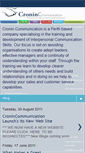 Mobile Screenshot of cronincommunication.blogspot.com
