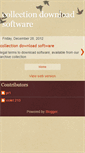 Mobile Screenshot of collectiondownloadsoftware.blogspot.com