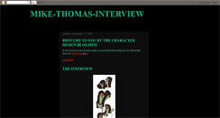 Desktop Screenshot of mike-thomas-interview.blogspot.com