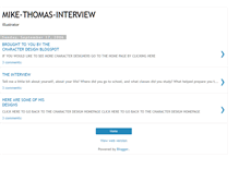 Tablet Screenshot of mike-thomas-interview.blogspot.com