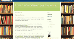Desktop Screenshot of iamanon-believerseemewrite.blogspot.com