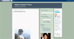 Desktop Screenshot of faceofbeauty.blogspot.com