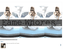 Tablet Screenshot of fame-whores.blogspot.com