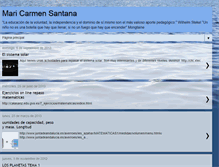 Tablet Screenshot of maricarmensantana.blogspot.com