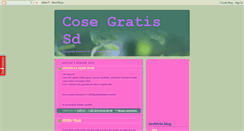 Desktop Screenshot of cosegratissd.blogspot.com