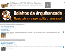 Tablet Screenshot of boleirosdaarquibancada.blogspot.com