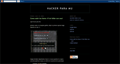 Desktop Screenshot of hackerparamu.blogspot.com