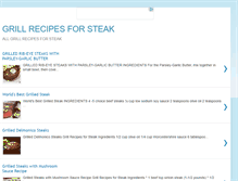 Tablet Screenshot of grillrecipesforsteak.blogspot.com