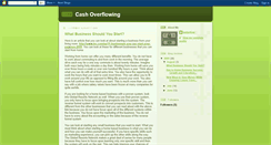 Desktop Screenshot of cashoverflowing.blogspot.com