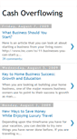 Mobile Screenshot of cashoverflowing.blogspot.com
