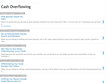 Tablet Screenshot of cashoverflowing.blogspot.com
