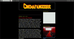 Desktop Screenshot of cinemafangeeque.blogspot.com