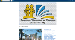Desktop Screenshot of educacaocbelo.blogspot.com