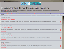 Tablet Screenshot of heroinjunkie.blogspot.com