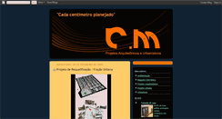 Desktop Screenshot of cmprojetos.blogspot.com