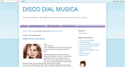 Desktop Screenshot of discodialmusica.blogspot.com