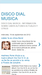 Mobile Screenshot of discodialmusica.blogspot.com