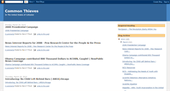 Desktop Screenshot of commonthieves.blogspot.com