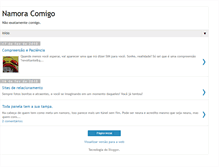 Tablet Screenshot of namoracomigo.blogspot.com