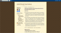 Desktop Screenshot of identidadnacional5a.blogspot.com