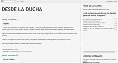 Desktop Screenshot of desdeladucha.blogspot.com