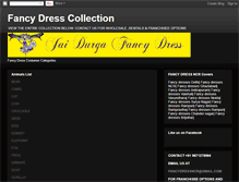 Tablet Screenshot of fancydresscollection.blogspot.com