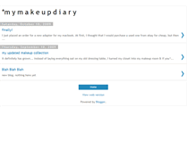 Tablet Screenshot of bellax3vita-makeupdiary.blogspot.com