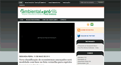 Desktop Screenshot of ambientalpro.blogspot.com