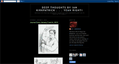 Desktop Screenshot of iankirkpatrickart.blogspot.com