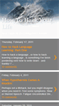 Mobile Screenshot of howtohackyourlife.blogspot.com