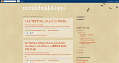 Desktop Screenshot of mendebaldekopia.blogspot.com