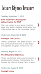 Mobile Screenshot of leisurerhymestreasure.blogspot.com