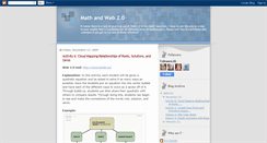Desktop Screenshot of mathandweb20.blogspot.com