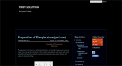 Desktop Screenshot of first-solusi.blogspot.com