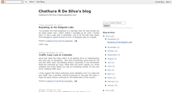 Desktop Screenshot of crdesilva.blogspot.com