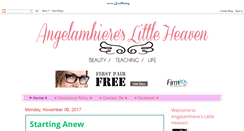 Desktop Screenshot of angelamhiereslittleheaven.blogspot.com