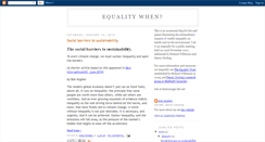 Desktop Screenshot of equalitywhen.blogspot.com