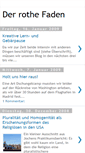 Mobile Screenshot of der-rothe-faden.blogspot.com