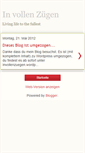 Mobile Screenshot of invollenzuegen.blogspot.com
