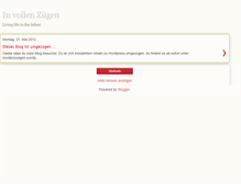 Tablet Screenshot of invollenzuegen.blogspot.com