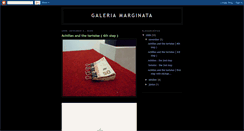 Desktop Screenshot of galeria-marginata.blogspot.com