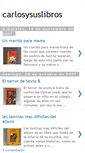 Mobile Screenshot of loslibrosdecarlos.blogspot.com