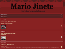 Tablet Screenshot of mariojinete.blogspot.com