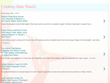 Tablet Screenshot of celebritybabewatch.blogspot.com