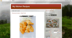 Desktop Screenshot of mykitchensaromarecipes.blogspot.com