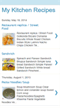 Mobile Screenshot of mykitchensaromarecipes.blogspot.com