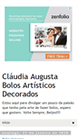 Mobile Screenshot of claudiaaugustabolos.blogspot.com